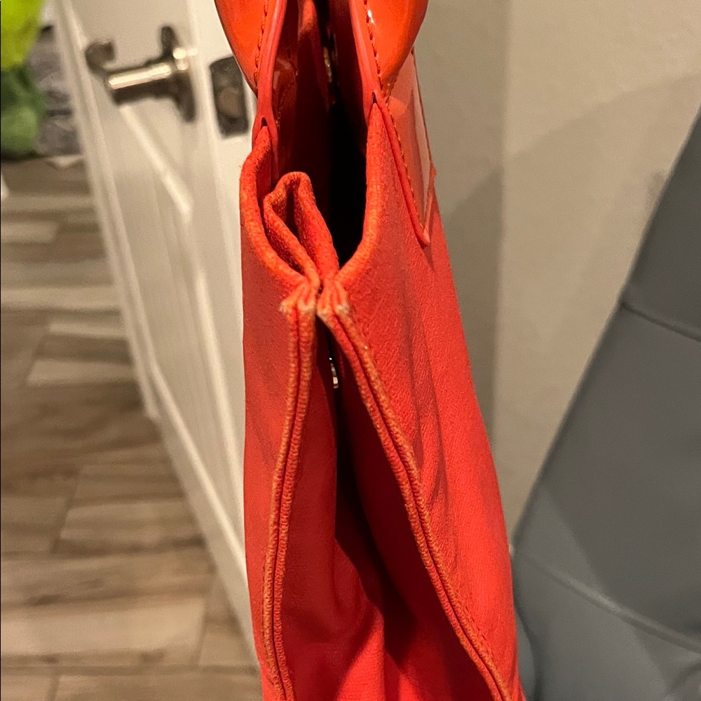 Tory Burch orange-red Tote Bag - Picture 14 of 14